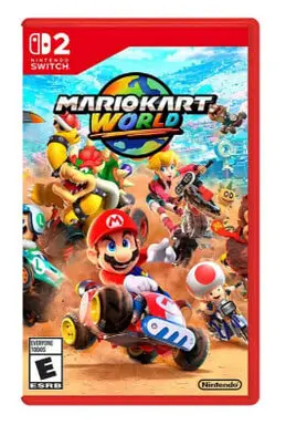 Nintendo 任天堂 NS2 Switch 2瑪利歐賽車世界 中文版- Switch 2 遊戲片