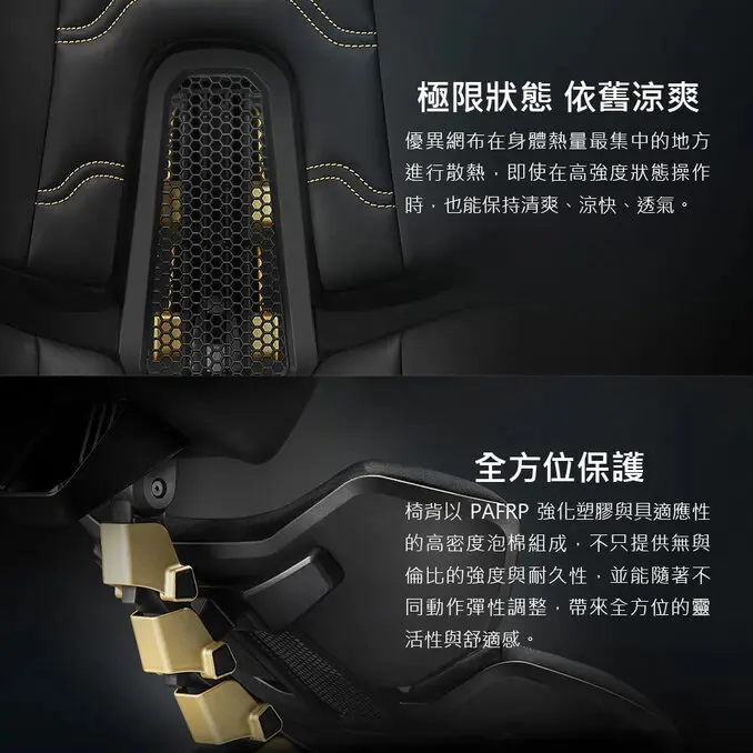 COUGAR 美洲獅TERMINATOR ELITE GOLD 電競椅 電腦椅 遊戲椅 龍骨椅 皮革椅 人體工學