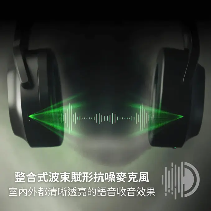 RAZER 雷蛇Barracuda PRO 梭魚PRO ANC主動抗噪 無線電競耳機