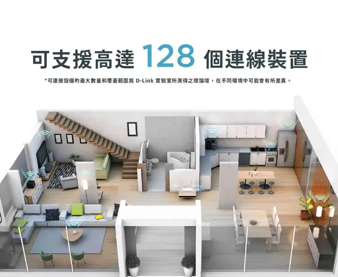 D-Link 友訊G416C 4G LTE Cat.6 Wi-Fi AX1500 (無線路由器/家用室內/網路分享器路/1500M)