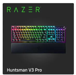 RAZER 雷蛇Huntsman V3 Pro 獵魂光蛛 V3 Pro 機械式鍵盤(光學軸/中文)-鍵盤