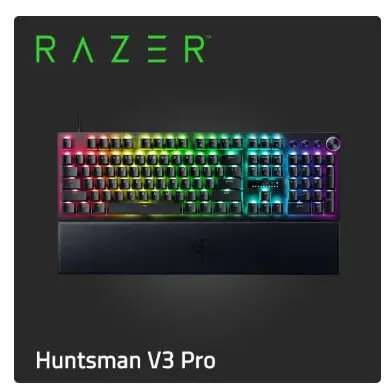 RAZER 雷蛇Huntsman V3 Pro 獵魂光蛛 V3 Pro 機械式鍵盤(光學軸/中文)