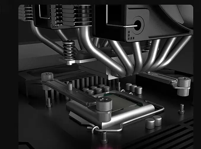 DEEPCOOL 九州風神 AG620 雙塔 雙風扇 六導管 支援 LGA1851 AM5 CPU 散熱器