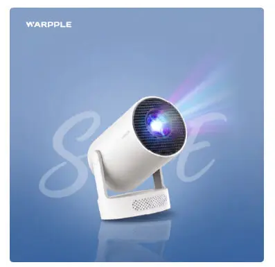 OVOWarpple LA3(SE) 短焦雲台智慧投影機｜450 ANSI Lumens・免腳架直投天花板