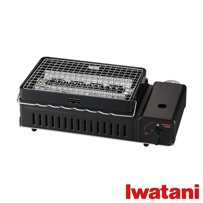 IWATANI 日本岩谷新網烤串燒磁式瓦斯烤爐2.3kW-黑色(CB-ABR-2)