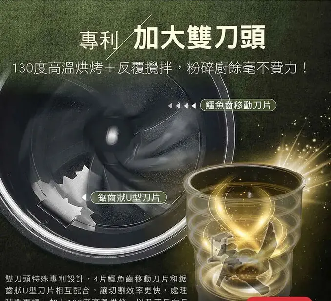 CHIMEI 奇美全智能4.8L多重過濾自清潔廚餘機 KW-48GHV0