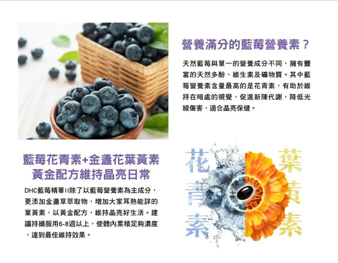DHC 藍莓精華II(30日份/60粒) (三入組)