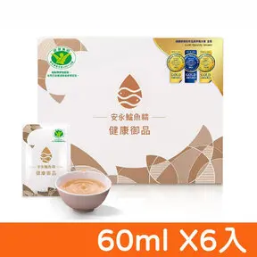 Anyong 安永鮮物【安永】鱸魚精 健康御品 60ml 6入/盒 (禮盒 送禮 常溫)-鱸魚精