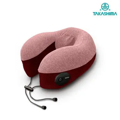 TAKASHIMA 高島愛舒服揉睡枕 M-6199(按摩頸枕/U型枕)-睡枕