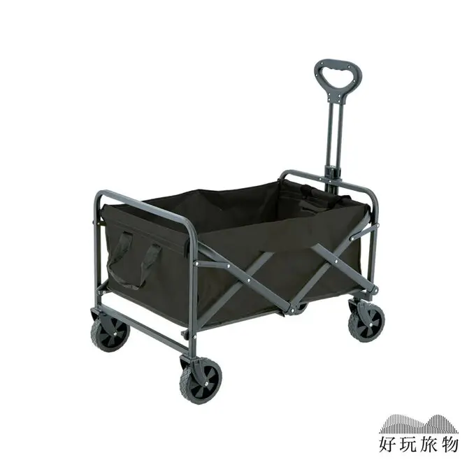 【好玩旅物】戶外可拆洗折疊露營推拉車(摺疊收納推拉車 野餐採購拖拉車 兒童推車 寵物推車 折疊推車)
