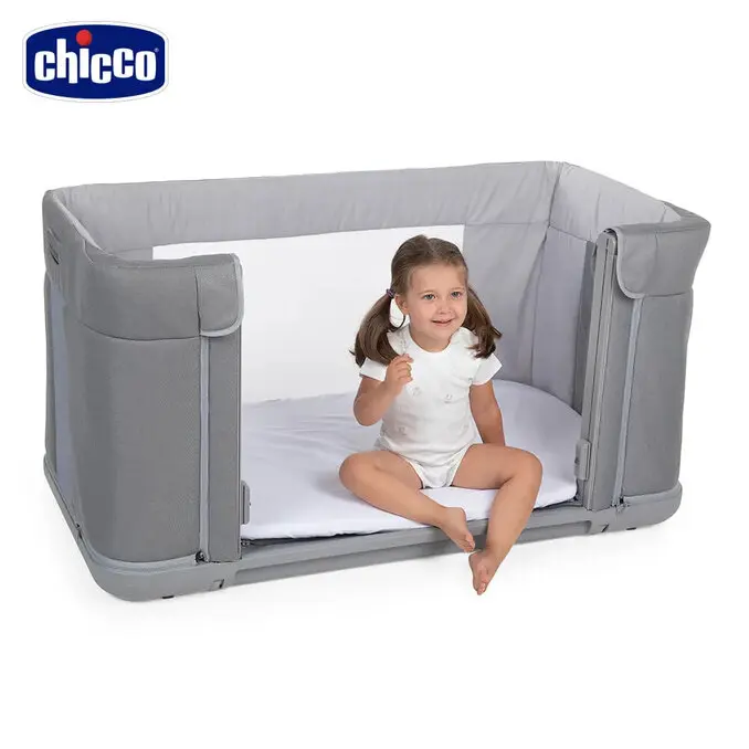 chicco Next2Me Forever多功能成長安撫嬰兒床邊床 (月牙灰)