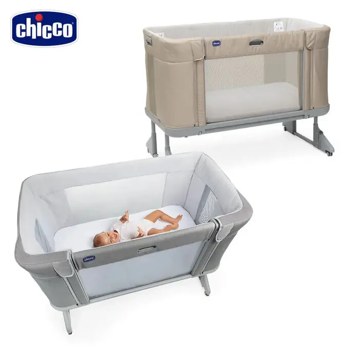 chicco Next2Me Forever多功能成長安撫嬰兒床邊床 (月牙灰)
