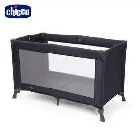 chicco Goodnight 輕旅折疊嬰兒遊戲床 (湖水藍)-