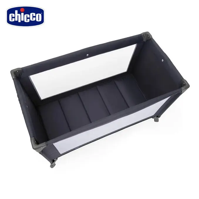 chicco Goodnight 輕旅折疊嬰兒遊戲床 (湖水藍)