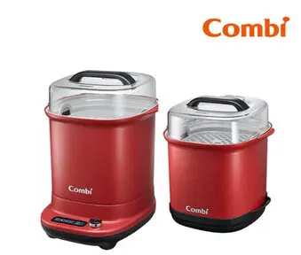 Combi GEN3消毒溫食多用鍋+奶瓶保管箱組 (曜石黑)-