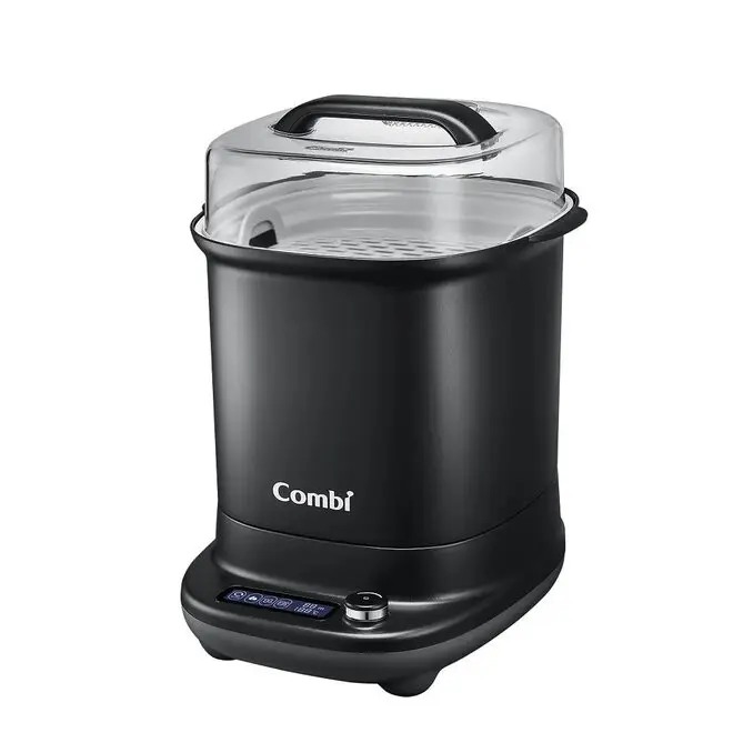Combi GEN3消毒溫食多用鍋+奶瓶保管箱組 (曜石黑)