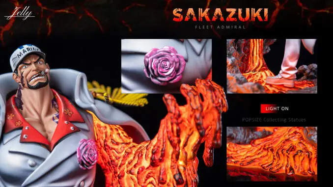 【GK】Jelly 海軍元帥赤犬·薩卡斯基｜海賊王 海軍共鳴系列第一彈