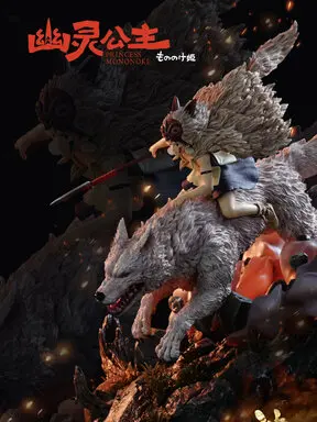 【GK】神隱 硝煙中的征戰｜宮崎駿 Plus系列 魔法公主-公仔