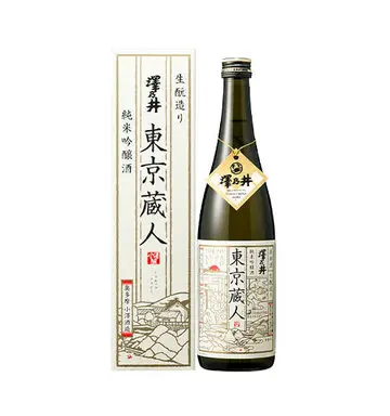 澤乃井 東京藏人 純米吟釀 清酒-清酒