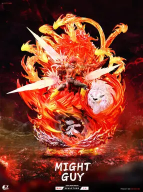 【GK】GZ 蒼藍猛獸 八門遁甲 凱｜火影忍者-公仔