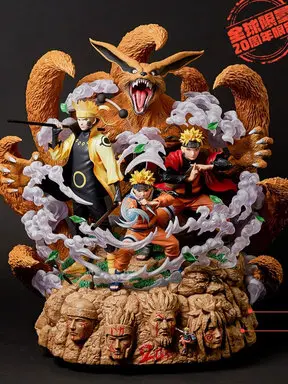 【GK】都愛漫×海洋堂 疾風傳20週年 鳴人成長｜火影忍者-公仔