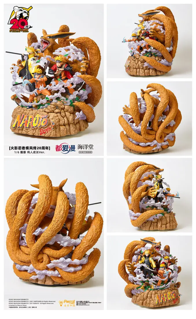 【GK】都愛漫×海洋堂 疾風傳20週年 鳴人成長｜火影忍者
