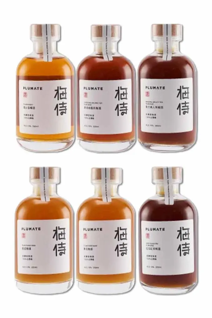 梅侍 精選梅酒六入獲獎禮盒組 250ml